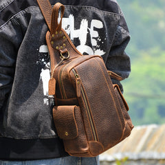 Cool Sling Bag for Men - Side View