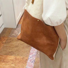 White&Brown Canvas Tote Bag Canvas Leather Handbag Womens Canvas Leather Totes Bag for Men