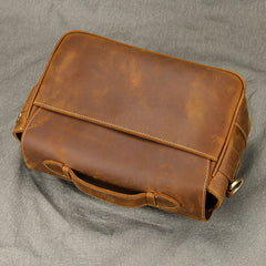 Full Grain Leather Camera Bag Mens Retro Leather Camera Bag 