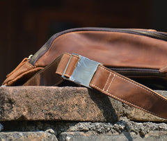 Mens Leather Waist Pack 