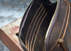 Brown  Men's Leather Clutch Purse - iwalletsmen