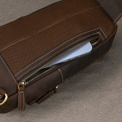 Leather Chest Bag for Men 