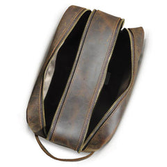 Double Zipper Toiletry Bag for Men - iwalletsmen