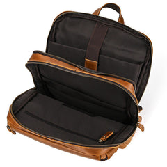 Vintage Crazy Horse Leather Backpack - FYYY04591041