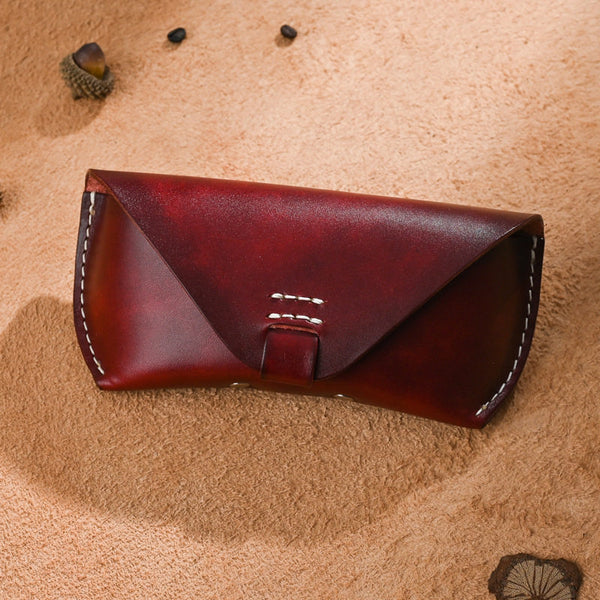 Hard Leather Glasses Holder for Men - iwalletsmen