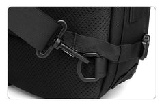 Large Sling Bag for Big Guys - Flat Lay