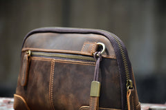 Brown Men's Leather Clutch Purse - iwalletsmen