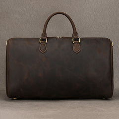 Leather Weekender Bag for Men Vintage Leather Weekend Bag for Men - iwalletsmen