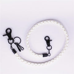 Leather Wallet Chain Mens Biker Wallet Chain Pants Chain White Jeans Chain Jean Chain
