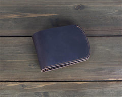 Brown Leather ID Billfold Wallet - iwalletsmen