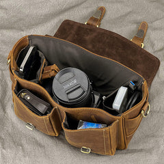 Full Grain Leather Camera Bag