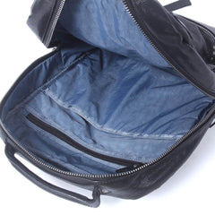 Handmade Leather Mens Cool Backpack Bag Large Travel Bag Hiking Bag for Men