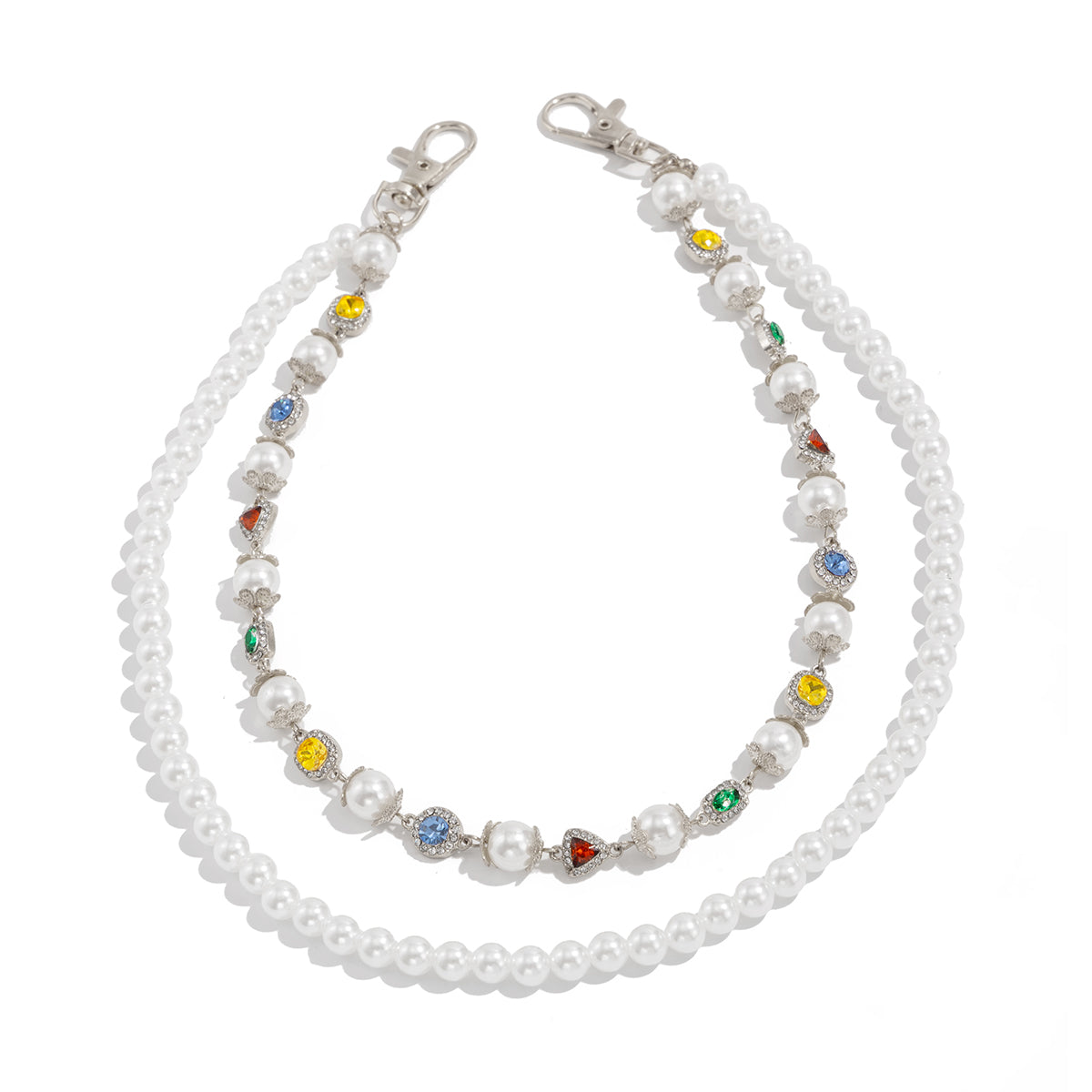 Gold Beaded Wallet Chain for Women - iChainWallets