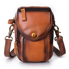 Leather Belt Pouch for Men Cell Phone Holster Waist Bags Belt Bag For Men