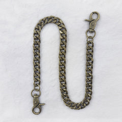 Brass Biker Wallet Chain - detail - iwalletsmen