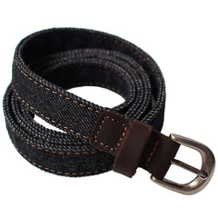 Vintage Women Denim Slim Belts Denim Blue Belts Vintage Belts For Women