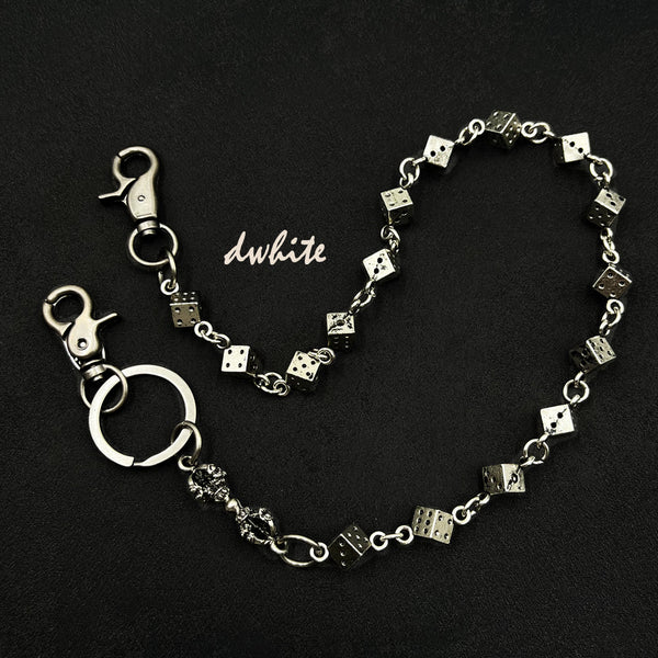 Dice Wallet Chains Long Wallet Dice Chain - iChainWallets