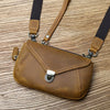 Cool Brown Mens Leather Belt Bag Belt Pouch Cell Phone Holster Waist Bags For Men