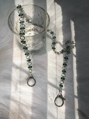  Vine Gem Wallet Chain Gem Womens Wallet Chain - iChainWallets