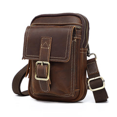 Small Leather Pouch for Belt Leather Belt Loop Pouch - iwalletsmen