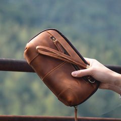 Vintage Men's Leather Clutch Purse - iwalletsmen