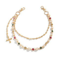 Pearl Wallet Chain for Women Womens Wallet Chain - iChainWallets