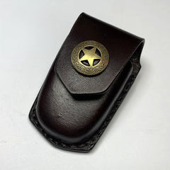 Chevrolet Leather Case For Key Fob with Belt Loop Handmade Leather Chevrolet Key Fob Cover