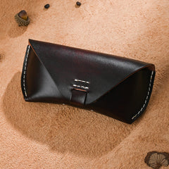 leather glasses case hard