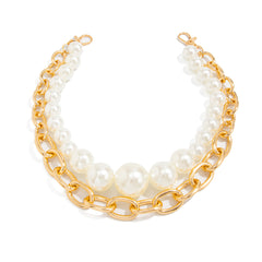 Large Gold Beaded Wallet Chain for Women - iChainWallets