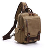 Canvas Large Sling Bag for Big Guys