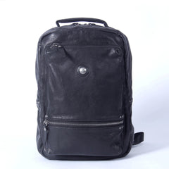 Handmade Leather Mens Cool Backpack Bag Large Travel Bag Hiking Bag for Men