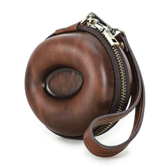 Genuine Leather Watch Case Leather Travel Watch Case for Men Leather Watch Travel Case - iwalletsmen