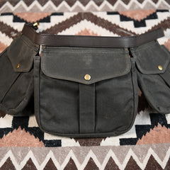 Khaki Canvas Mens Tools Waist Pouches Canvas Tools Pouches Belt for Men