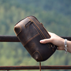  Vintage Men's Leather Clutch Purse - iwalletsmen