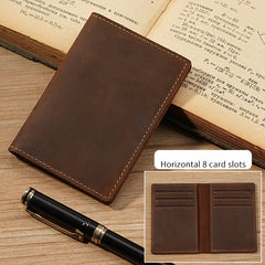 slim leather card wallet​