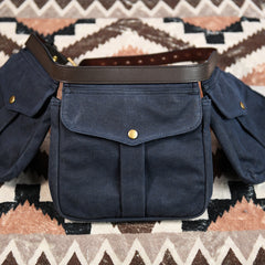 Khaki Canvas Mens Tools Waist Pouches Canvas Tools Pouches Belt for Men