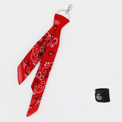 Paisley Bandana Kerchief Trousers Chain Pants Chains Biker Headscarf Jeans Chains
