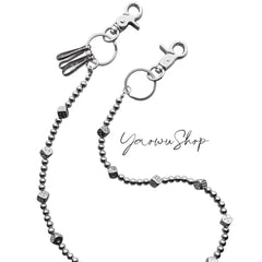 Ball Chain for Wallet Long Ball Wallet Chain - iChainWallets