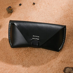 leather glasses case hard