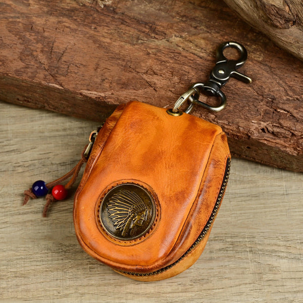  Leather Belt Key Ring Holder for Men 