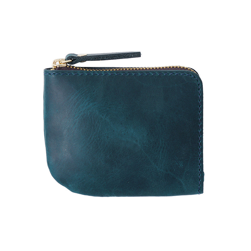Leather Mini Zip Wallet Blue Small L Zip Wallet Women L