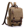 Blue Sling Bag for Big Man –  Convertible Canvas Large Sling Backpack – Large Canvas Sling Bag for Big Guys