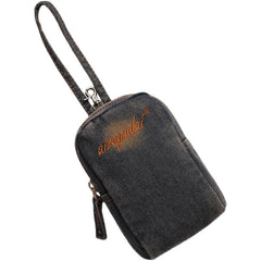 Vintage Womens Denim Mini Pouch with Shoulder Strap Denim Small Phone Purse for Women