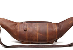 Leather Belt Bag Mens Fanny Back Waist Bag Fanny Bags For Men - iwalletsmen