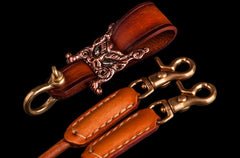 Leather biker trucker Tibetan Keychain wallet Chain for chain wallet biker wallet trucker wallet