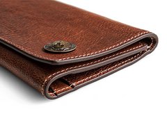 Handmade Mens Cool Leather Chain Wallet Biker Trucker Wallet with Chain for Men - iwalletsmen