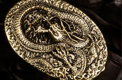 Chinese Dragon Loong Belt Buckle