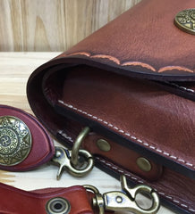 Leather Belt Pouch Mens Small Cases Waist Bag Hip Pack Belt Bag Fanny Pack Bumbag for Men