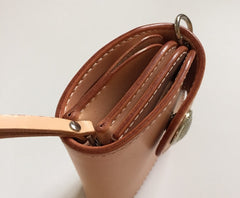 Handmade Leather Biker Wallet Mens Cool billfold Chain Wallet Trucker Wallet with Chain