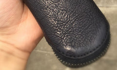 Genuine Leather Mens Cool Key Wallet Car Key Change Coin Holder Car Key Case for Men